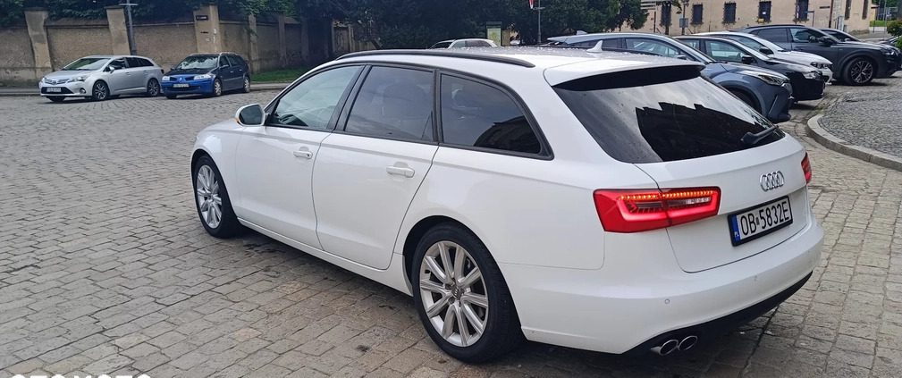 Audi A6 cena 56900 przebieg: 206000, rok produkcji 2012 z Brzeg małe 154